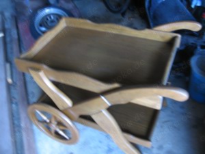 Servierwagen Teewagen Holz Vintage