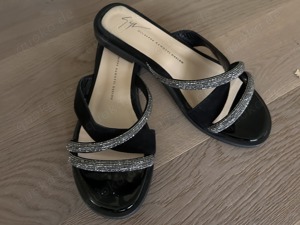 Pantolette Giuseppe Zanotti Gr. 39 - Schwarz Kristall