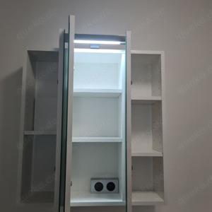 Pelipal Spiegelschrank Weiß Glänzend 68 cm