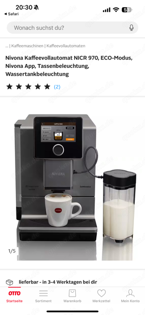 kaffeevollautomat nivona 
