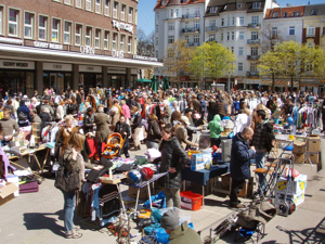 Flohmarkt Marie-Jonas-Platz am 29.09.2024 von 10-15 Uhr