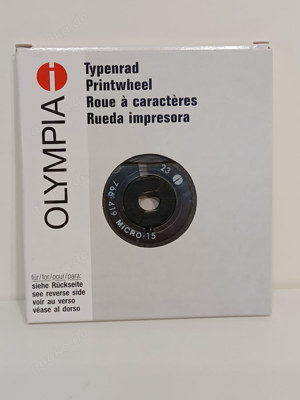 Typenrad 419 Schrift Micro für Olympia Schreibmaschinen - neu OVP