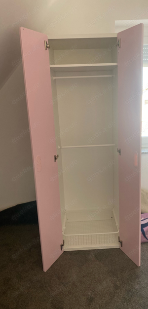 Smastad Kinderkleiderschrank rosa