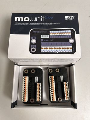 Motogadget  mo.unit blue  Bluetooth Digital Steuergert & Sicherungskasten