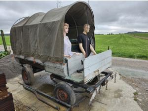 Planwagen für Pferd und oder Traktor zu verkaufen