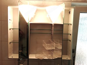 T+S Keuco Royal Badezimmer Spiegelschrank mit Beleuchtung B 85cm H 72cm T 14cm