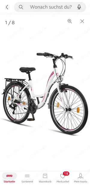 Ganz Neu Damenfahrrad  26 Zoll Gangschaltung 