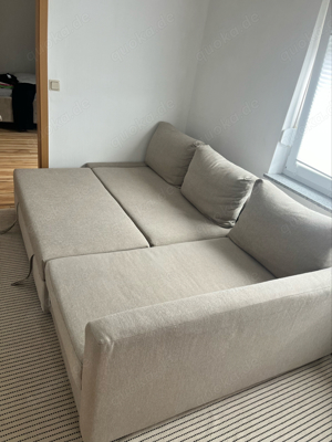 Schlafcouch beige 