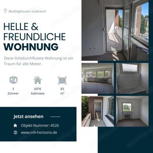 3 Zimmer Wohnung in Recklinghausen Suderwich