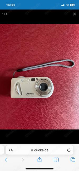 Sony Cybershot 3.2 mit Ladekabel Bild 6