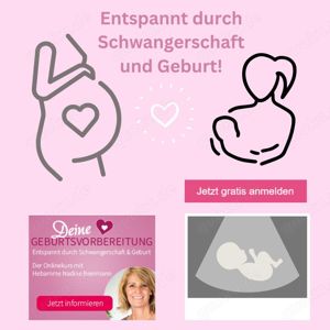 Geburtsvorbereitungskurs Online - Kostenlos