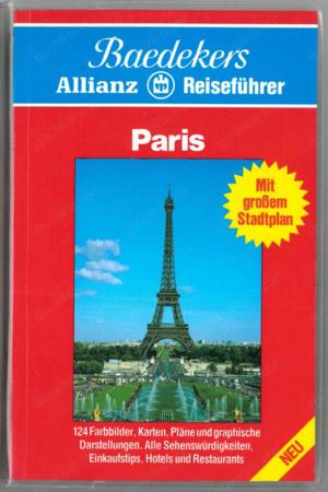 Gesucht: Baedeker Allianz Reiseführer Paris 6. Auflage von 1992 