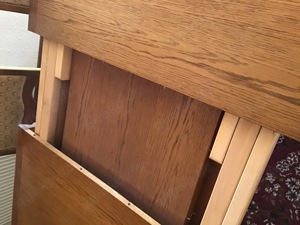 Esszimmertisch Eiche rustikal  Bild 3