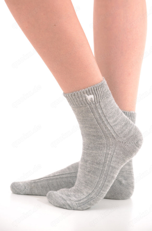 Socken getragen