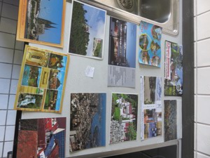 Ansichtskarten, gelaufen, zu verschenken