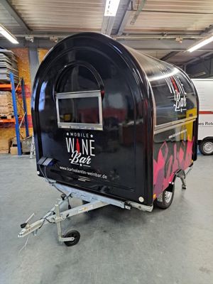 Retro Verkaufsanhänger , Foodtrailer, Imbiss Wagen Bild 6