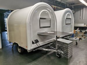 Retro Verkaufsanhänger , Foodtrailer, Imbiss Wagen Bild 7