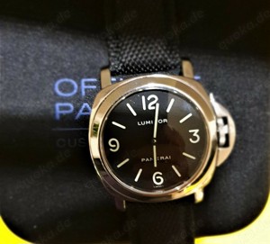 PANERAI LUMINOR, Ref.6568 Edelstahl, Handaufzug 44mm