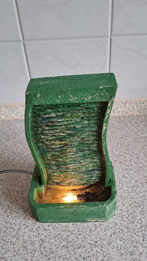 2 Wasserspiele   Felswand + Bassin m. Kugel. Einzelverk möglich Bild 3