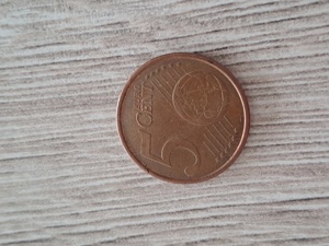 Münze 5 Cent Spanien 2009 