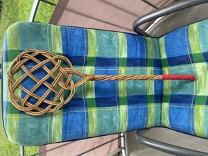 Teppichklopfer Weide geflochten 