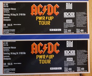 AC DC Hannover 4.8.2024 - 2 Tickets
