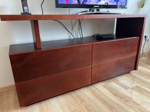 Sideboard Echtholz Nussbaum Dunkel