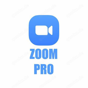 Zoom Pro 1 Monat - 100 Teilnehmer + Garantie