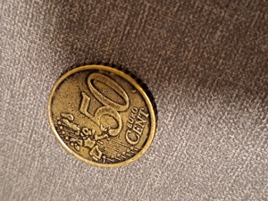 50 Cent Münze Spanien 2000