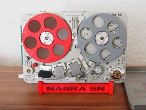 NAGRA SNN FULL TRACK Reel to Reel Spy Tape Recorder Full SET !!! 60s 70s