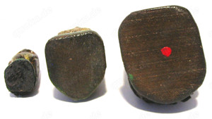 3er Set: Eulen Figuren Miniaturen geschnitzt Handarbeit Holz Bild 5