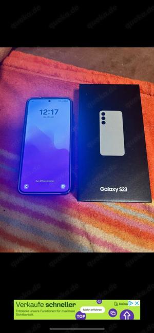 Samsung Galaxy S 23 in weiß 