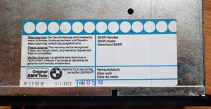 BMW Reverse RDS Auto Radio  Bild 4