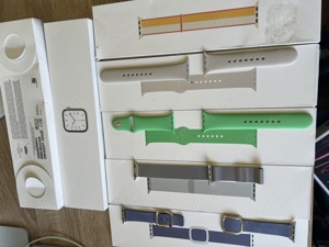 Apple Watch Series 7 41mm Gehäuse mit Milanaise Armband - Edelstahl,...