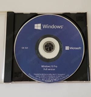 CD.   Windows 10 Pro 64 Bit mit Lizenz.  Gegenangebot