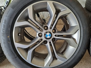 18 Zoll Alufelgen mit WINTERREIFEN für BMW X3 F25 