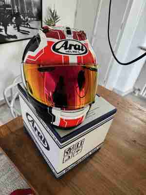 Arai Motorrad Helm RX 7V Evo JR65 Gr. M Integralhelm mit Pinlock Visier Helme & Zubehör Motorrad- & 