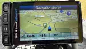 BMW Motorrad Navigator VI 6 letzte Generation im Set mit 4Buttonhalterung