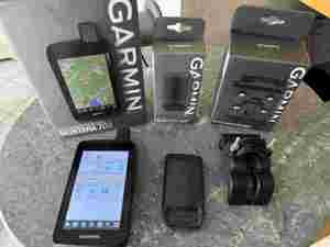 Garmin Montana 700 GPS + TOPO Deutschland V8 PRO + Zuberhörpakete