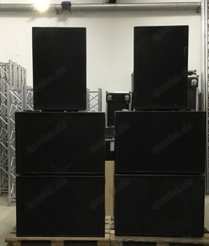 PA Disco Anlage T.A.S. Limmerbass Subwoofer Limmer Bass DJ Party 18 10 Top 2