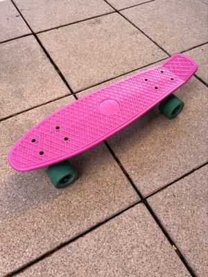 Skateboard pink klein Kinder