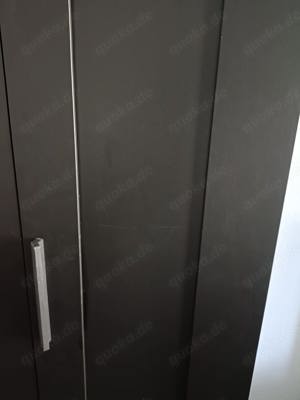 Schrank zu verkaufen! BRIMNES IKEA Kleiderschrank Schwarz