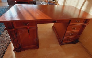 Schreibtisch | Kirschbaum teilmassiv | Büromöbel | Gebraucht