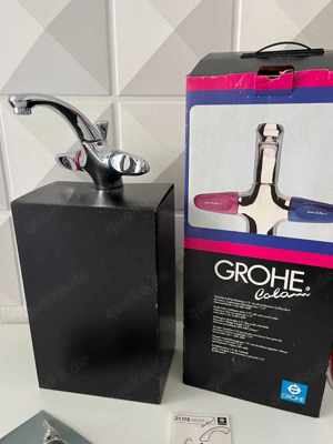 Vintage Grohe LUIGI COLANI Design Bad Küchenarmatur Mischbatterie Wasserhahn