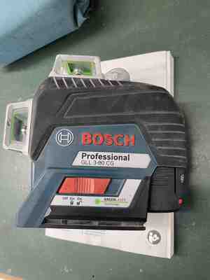 BOSCH Professional GLL 3 80 CG Linien Laser   grüner Linienlaser