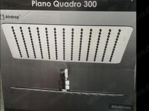 Duschkopf Piano Quadro 300, Edelstahl verchromt, Nikles Regenkopfdusche