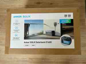 Anker SOLIX Solarbank E1600 800W Balkonkraftwerk 1,6kWh Akkukapazität LFP Akku Solarenergie Solarene