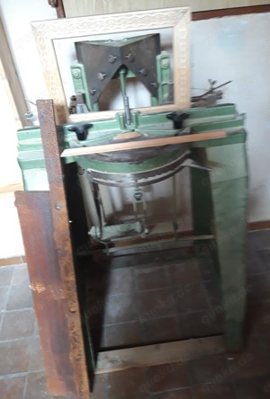  Gehrungsmaschine exakt 45 Grad  Bilderrahmen guillotine schneide maschine