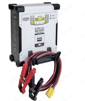 GYS Batterieladegerät Ladegerät Gys Flash 102 12 HF100 Ampere mit Wandhalterung