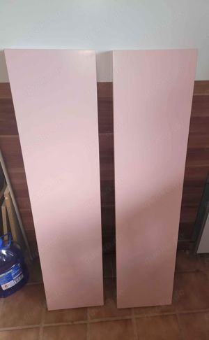 2 Wandregale rosa 111 x 26 cm